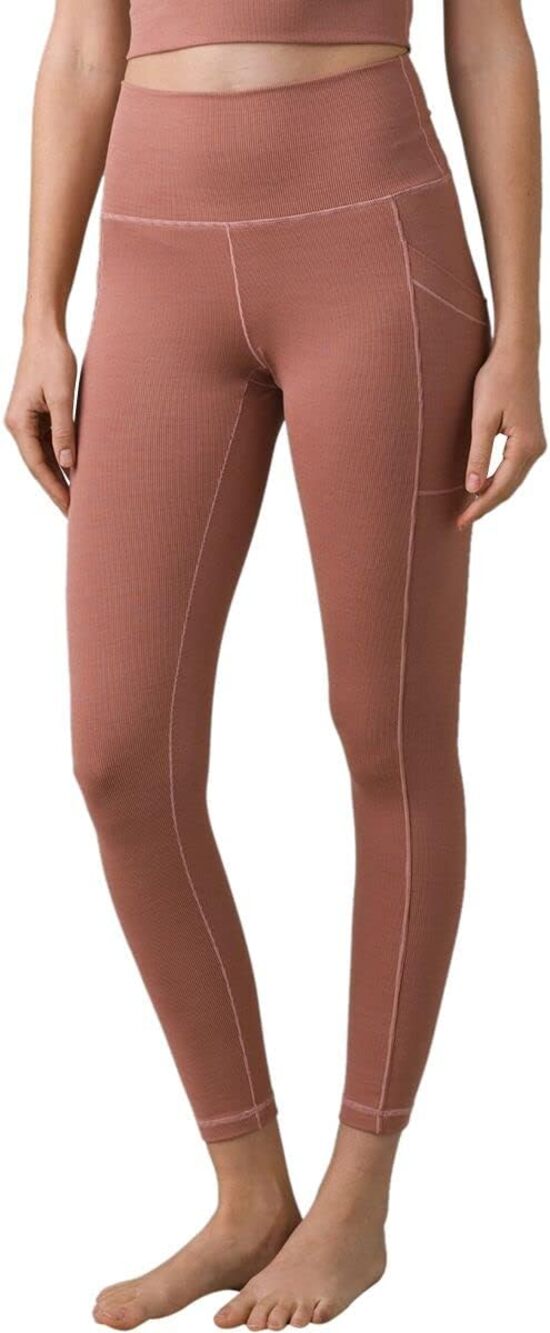 prAna Becksa 7/8 Legging Women's Cloud Blush Heather sz 1X